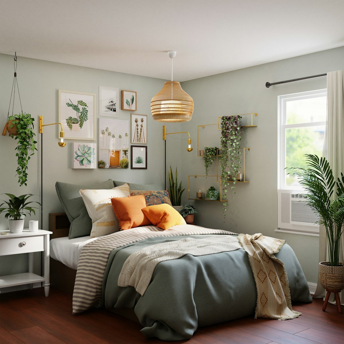Auro Bamboo Forest Eco Cottage - Master Bedroom Suite
